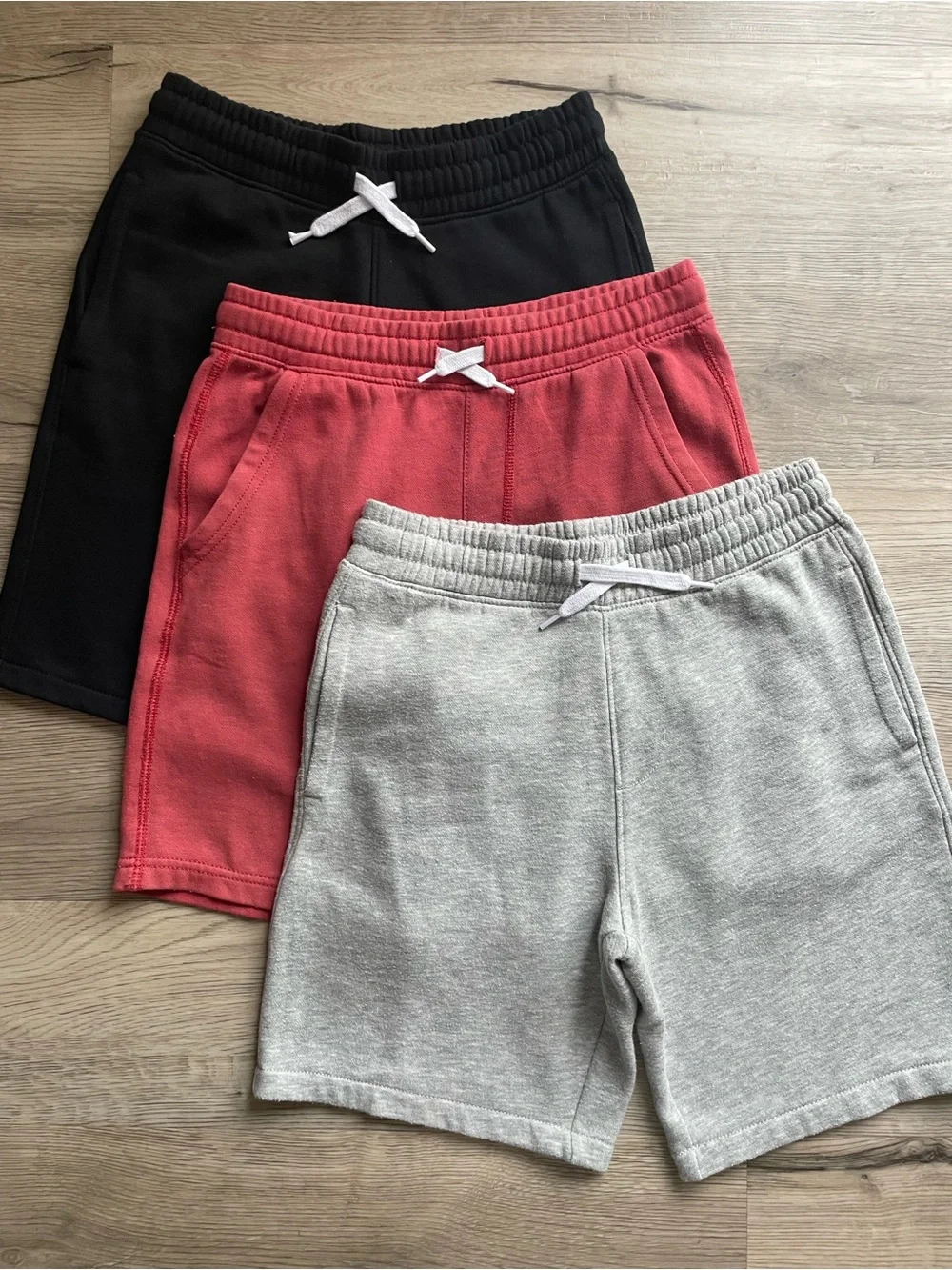 Old Navy | 3-Pack | Fleece Jogger Shorts for Boys | Large (10-12)